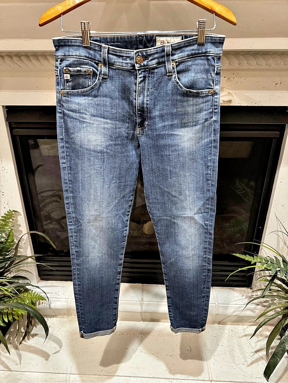 AG Farrah Ankle High Rise Skinny High Rise Skinny Jeans